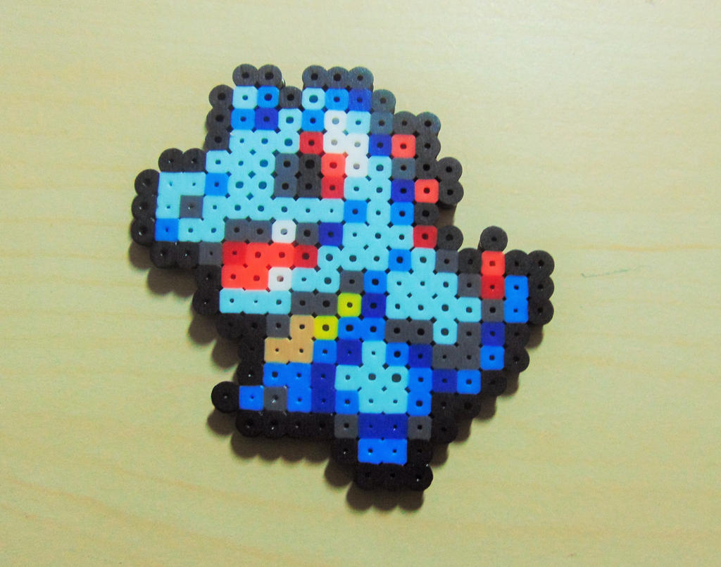 Totodile Perler By Perler Pop On Deviantart Totodile Perler By Perler Pop On Deviantart