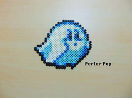 Ghost Kirby Perler