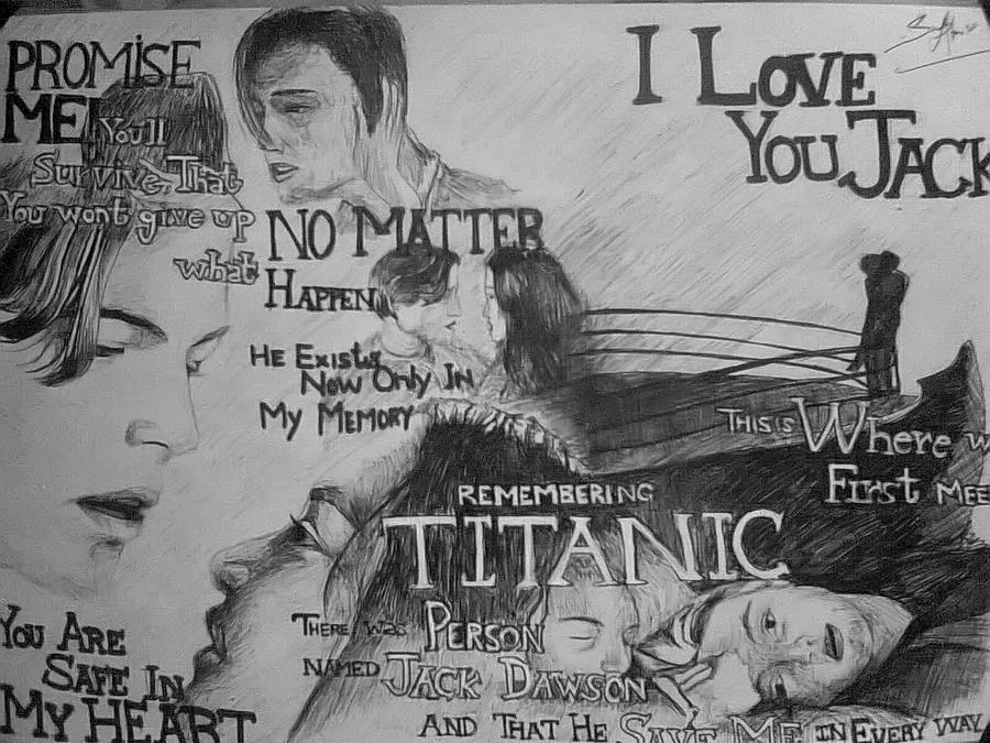 My Black Ball Pen Sketch Of Titanic!