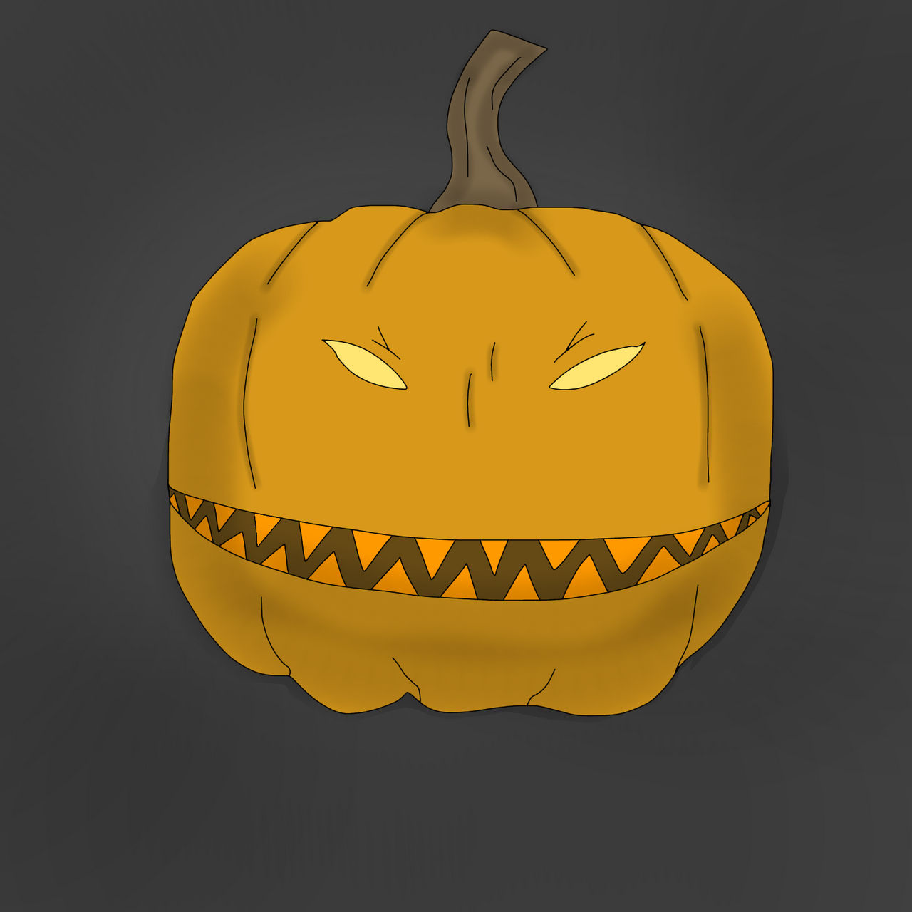 Evil pumpkin Day 2 Part 1 by DragonRainwing on DeviantArt