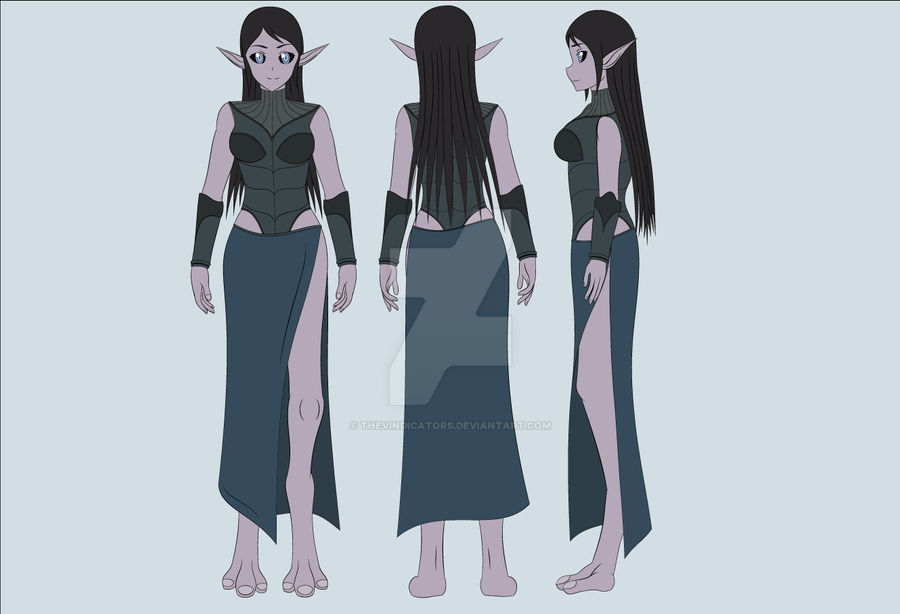 Elf Character Sheet by TheVindicators on DeviantArt