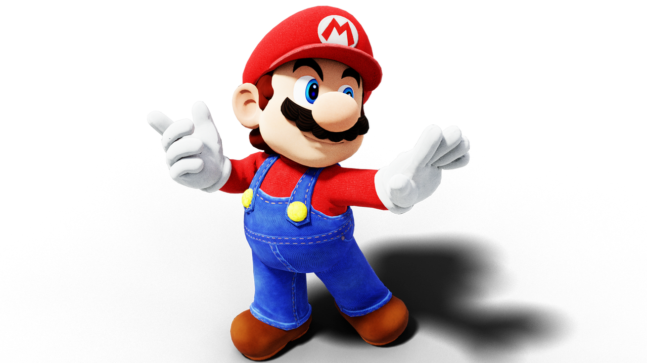 Mario render 13 by Super64Fan on DeviantArt