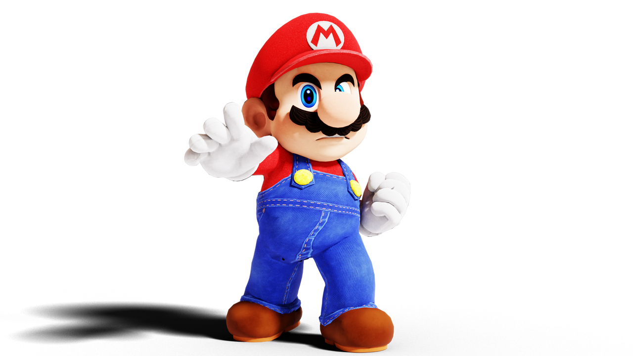 Mario Hd Rndr Mario render 14 by Super64Fan on DeviantArt