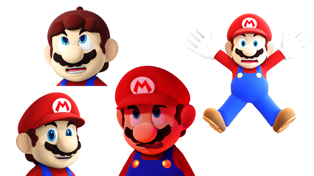Mario Renders Floating Mario renders by Super64Fan on DeviantArt