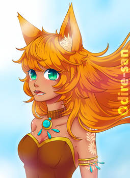 Fox Lady [Speedpaint]