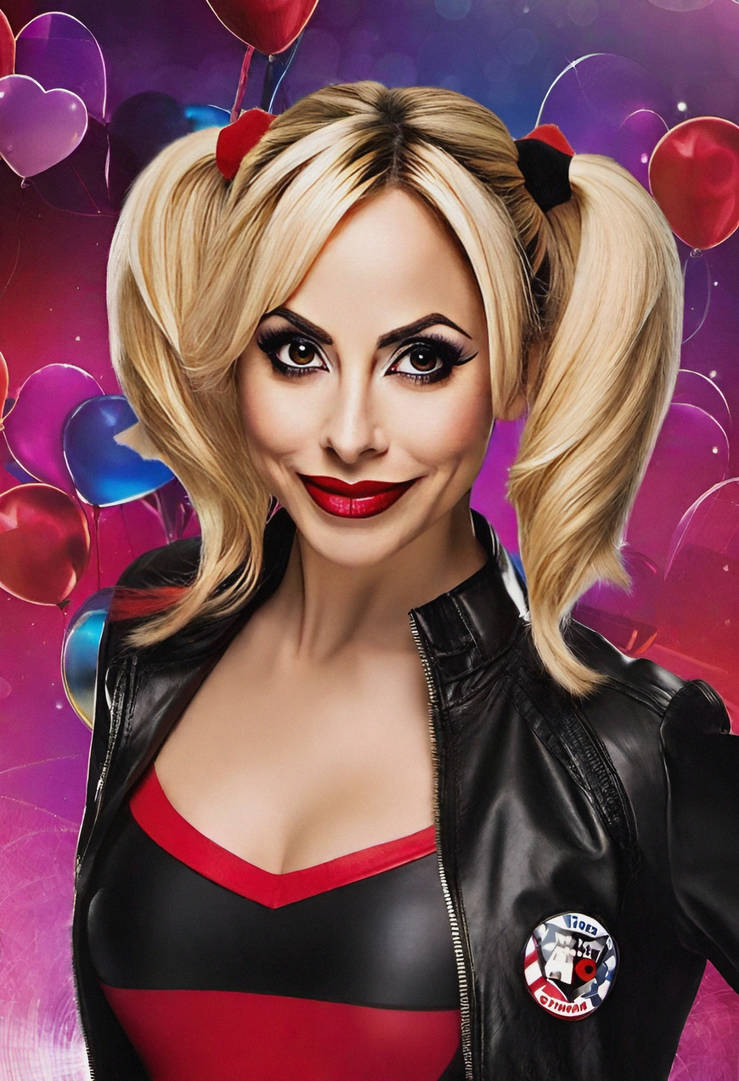 Tara Strong as Harley Quinn by Shrekinator1991 on DeviantArt