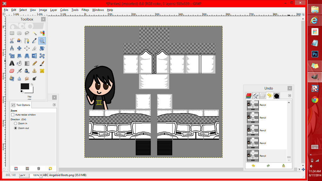 Angeloid Roblox Clothing Wip By Coolwashington On Deviantart -