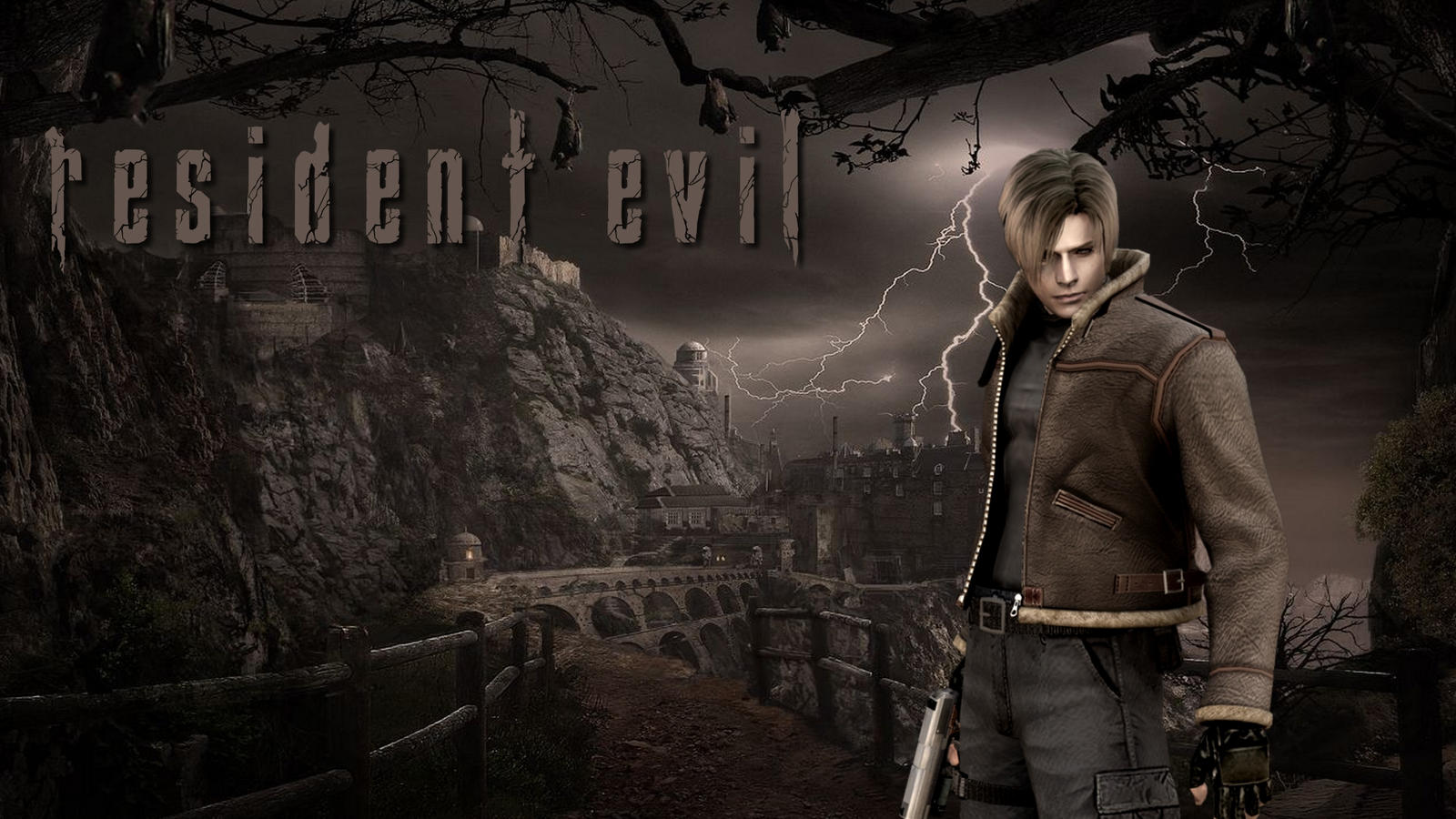 Resident Evil 4 HD wallpaper  Resident evil, Resident evil game