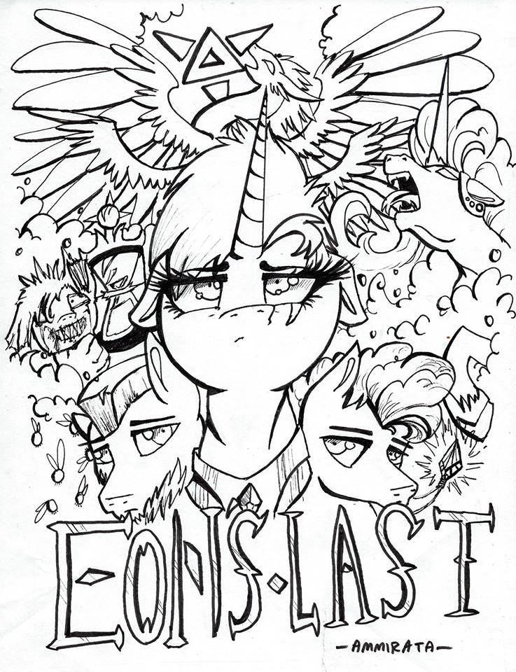 Eon's Last Cover (LINEART)