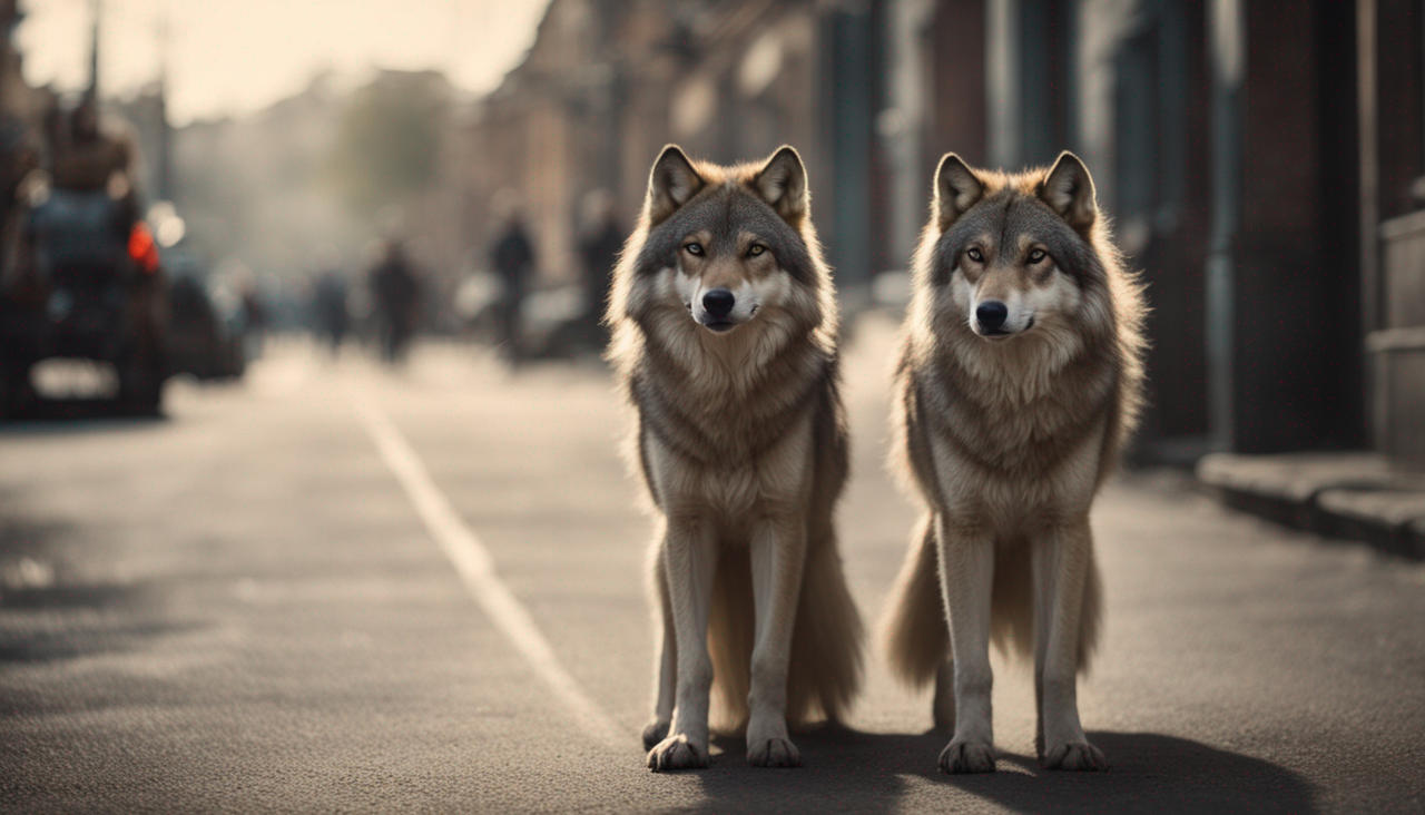 Wolves in town 1