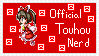 Official Touhou Nerd Stamp 2 by GattaForte