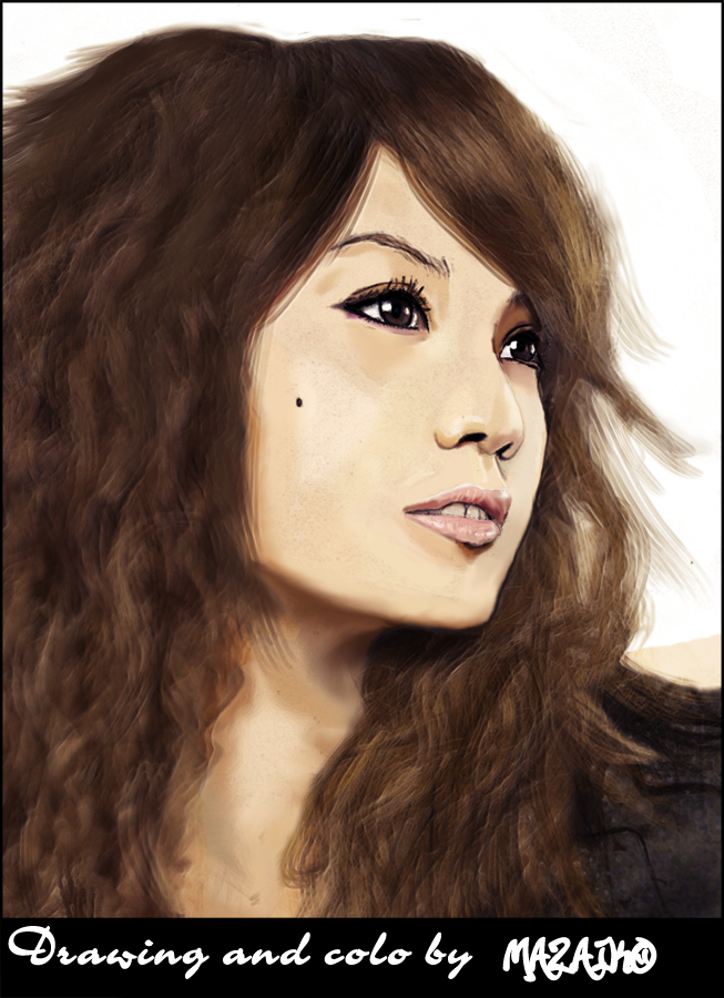 Rainie Yang drawing colo