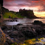 Dunluce Castle at Sunset