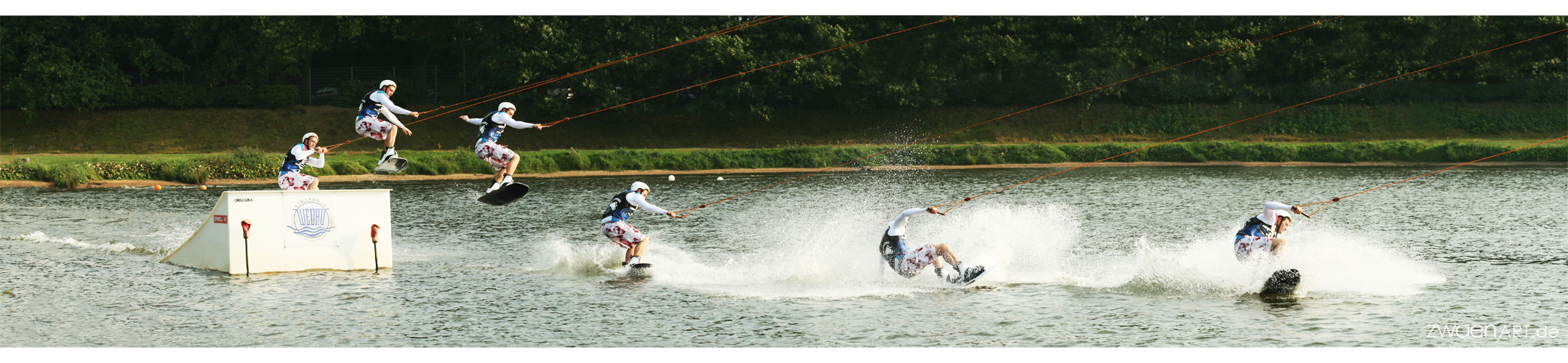 wakeboarding pano