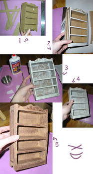 Miniature Shelf Tutorial