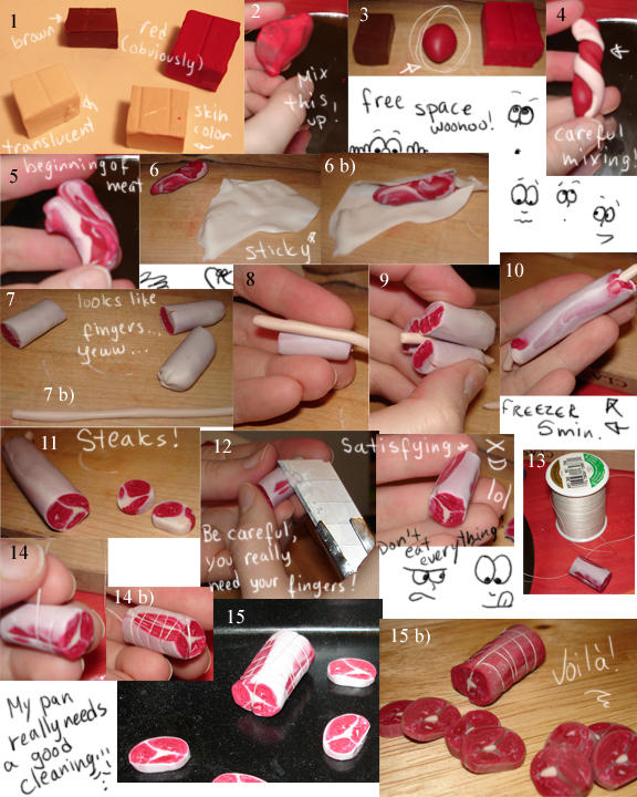 Tutorial: How to Make Fake Food for Mini Brands! Sculpey Clay Tutorial for  Beginners. 