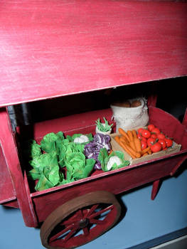 Wagon Vegetables Closeup