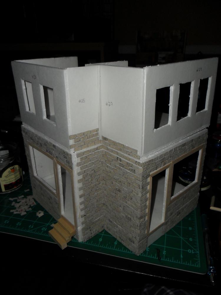 Les Shoppes Dollhouse Project: WIP 8