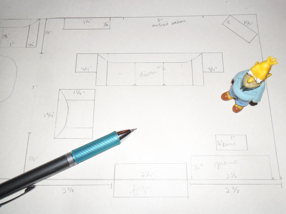 Simpsons Project Plans for The Simpsons Project WIP 2: Living Room by kayanah on DeviantArt