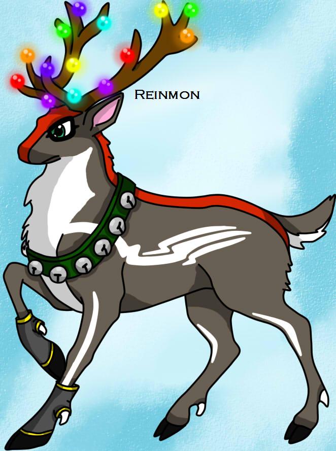 Reinmon the reindeer digimon