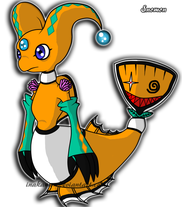 Emomon the Anemone Fish Digimon