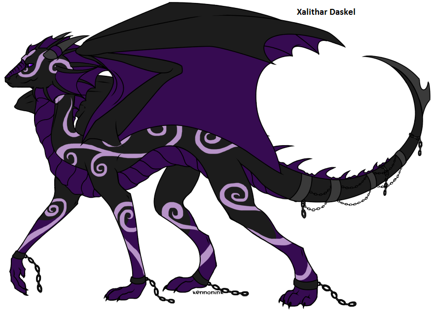 Shadow Ethereal Dragon form