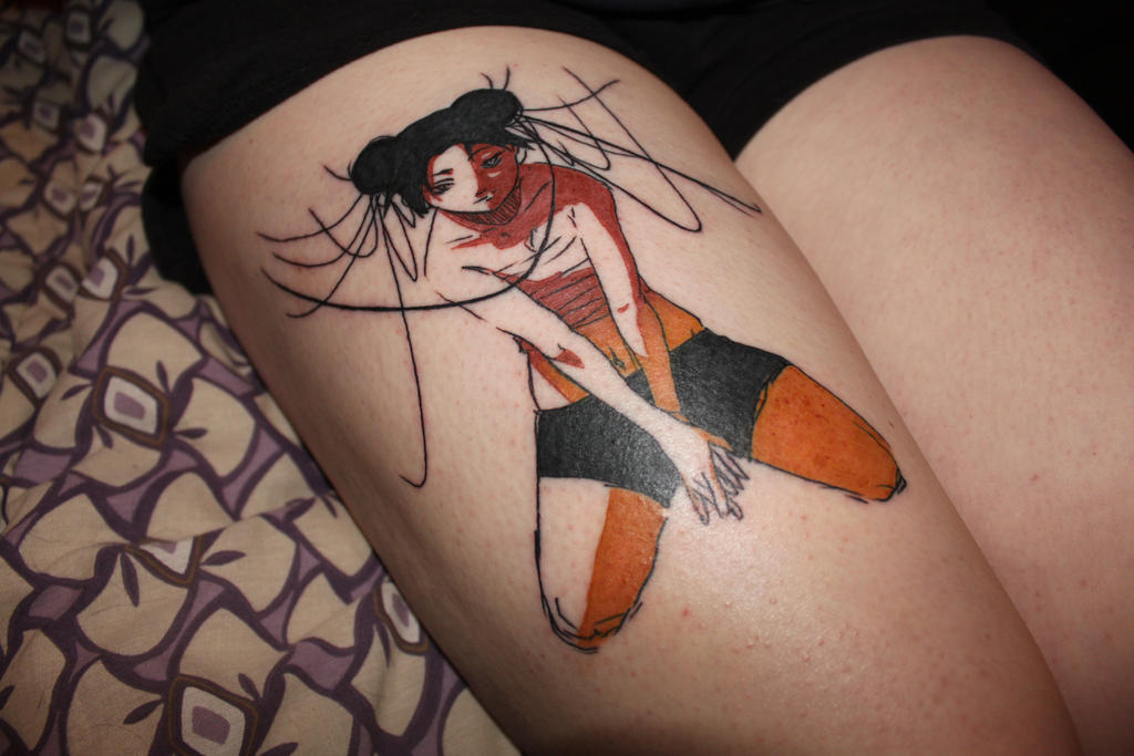 Tenten - TATTOO by DearestSamantha