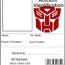 Autobot ID 2.0