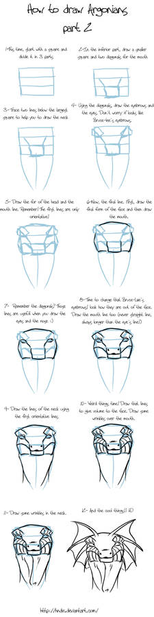 How to draw Argonians -part 2-