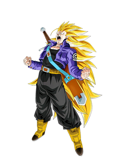 Wallpaper - Trunks Super Sayayin 3, HD Png Download - vhv