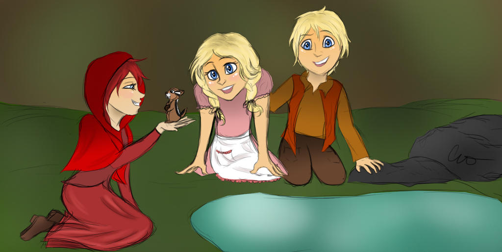 Hansel Gretel And Roux Request By Punk Princess 101 On Deviantart