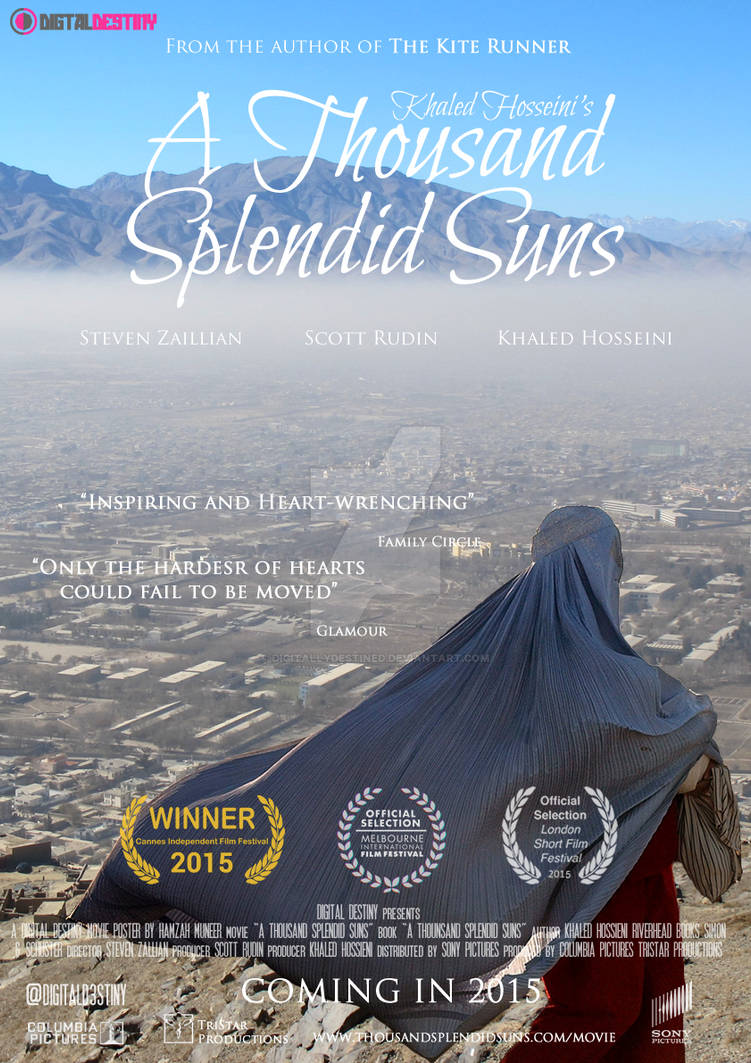 A Thousand Splendid Suns Movie On Netflix A Thousand Splendid Suns - Movie Poster by DigitallyDestined on DeviantArt