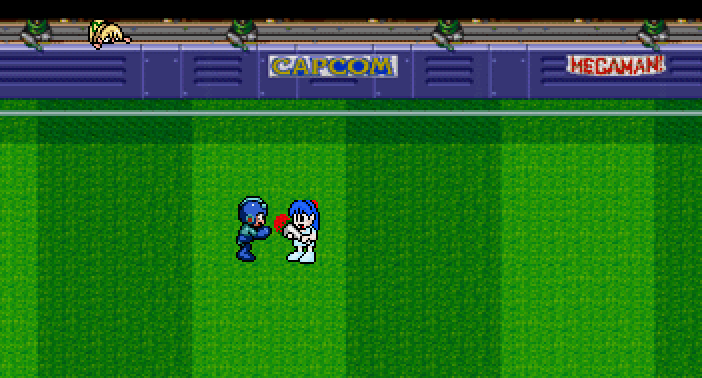 Mega Man soccer