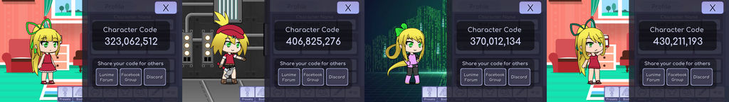 Gacha life character codes rolls by OriginalMegaGirl on DeviantArt