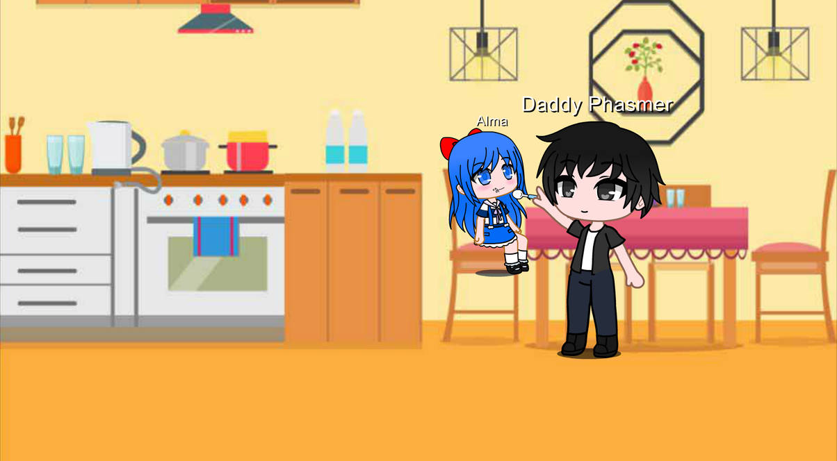 Me and my new online father, Gacha Club/life book 2.0