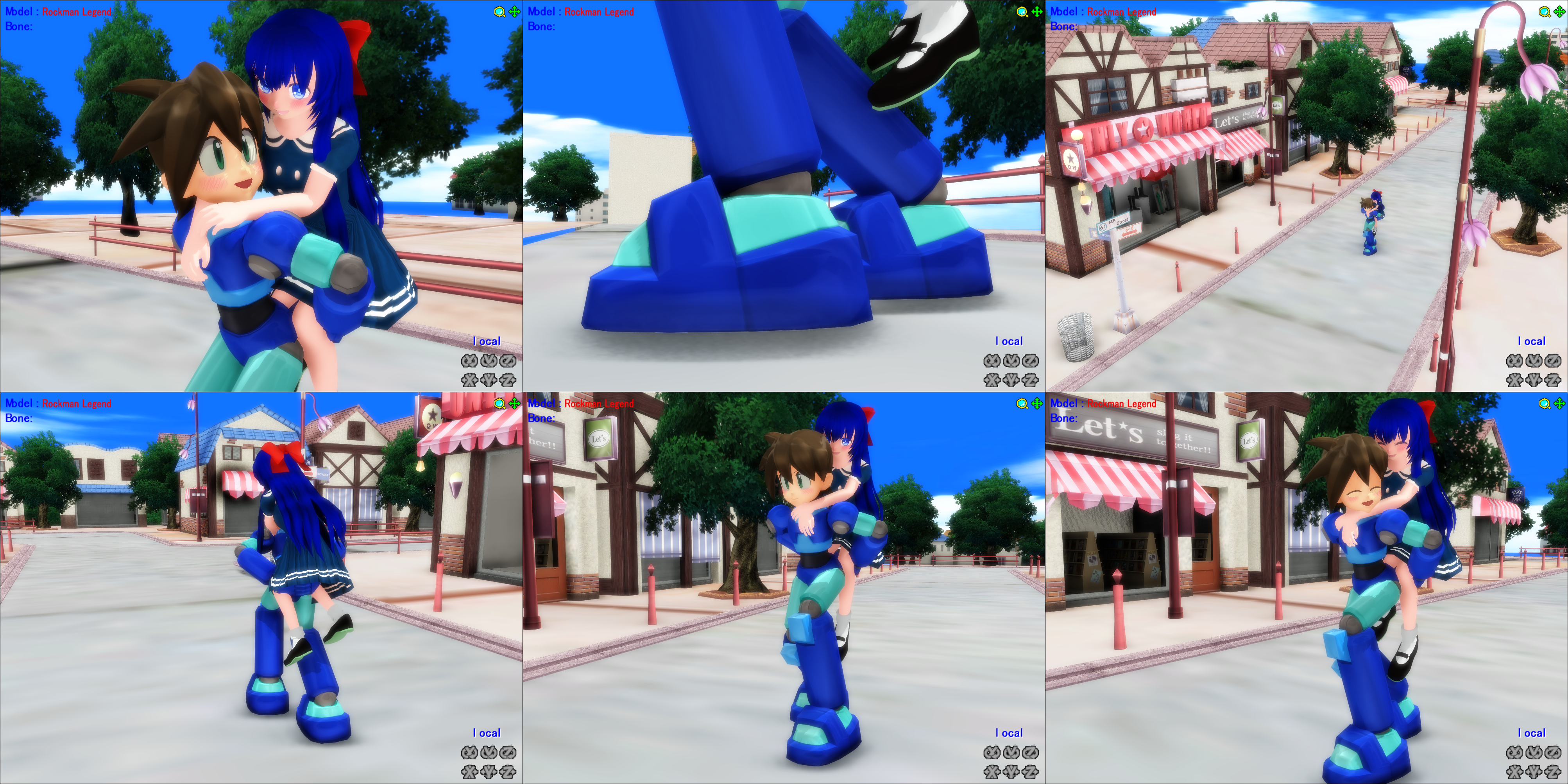 MMD Riding with Mega Volnutt!~ -^_^- by OriginalMegaGirl on DeviantArt