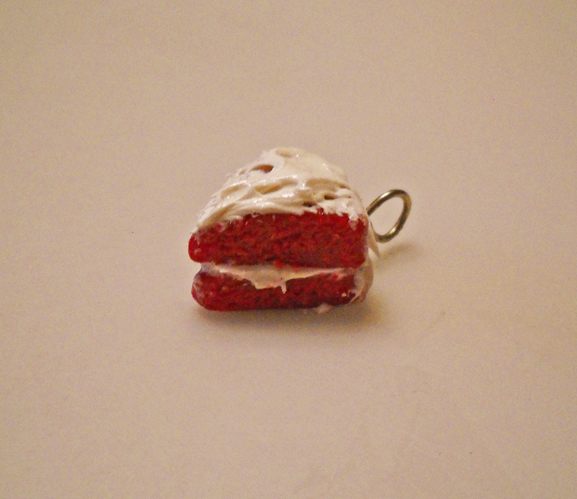 Red Velvet Cake Pendant 2