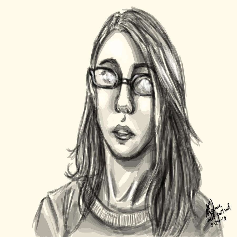 Digital Self Portrait Quickie