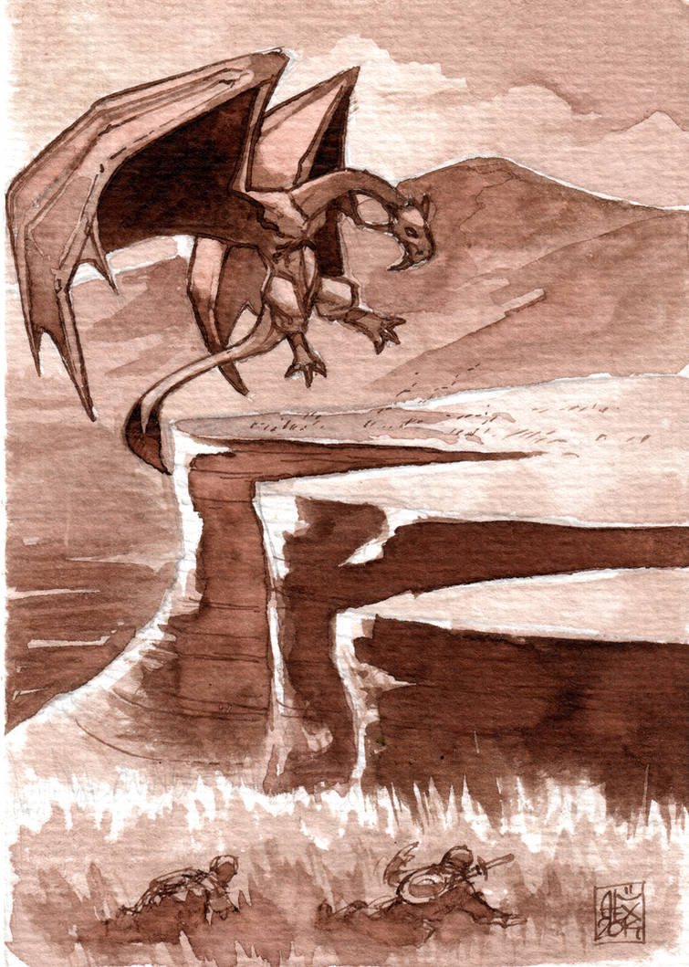 Alexillustrate Dragon by alex-illustrateur on DeviantArt