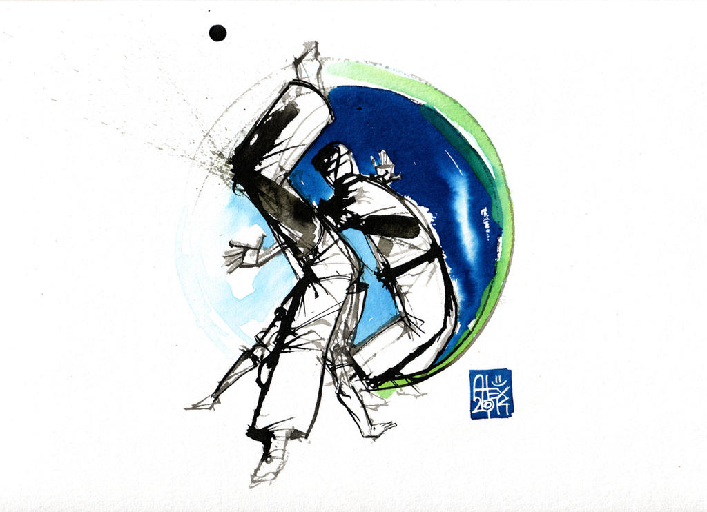 Alexillustrate Capoeira illustration 0747 by alex-illustrateur on DeviantArt