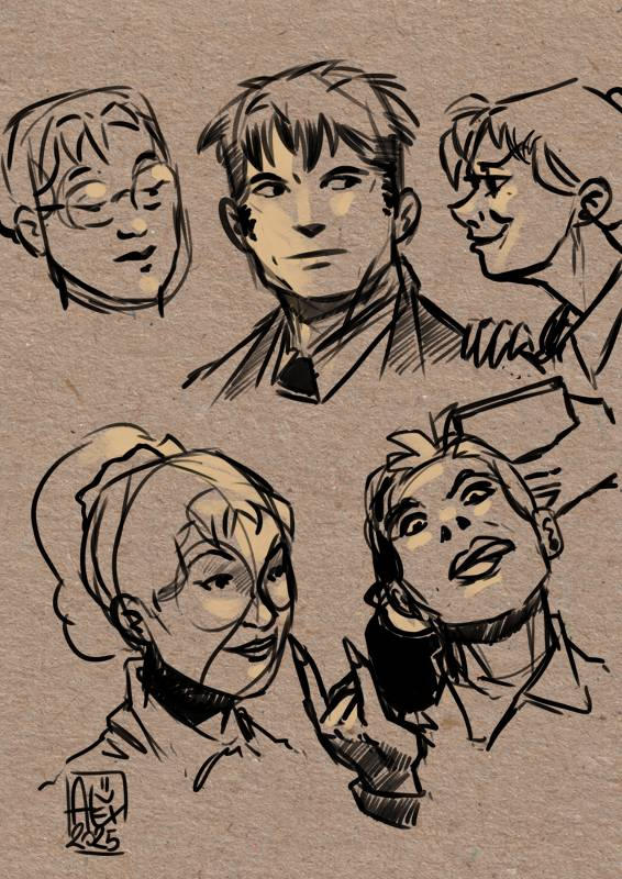 Alexillustrate Sketchbook page by alex-illustrateur on DeviantArt