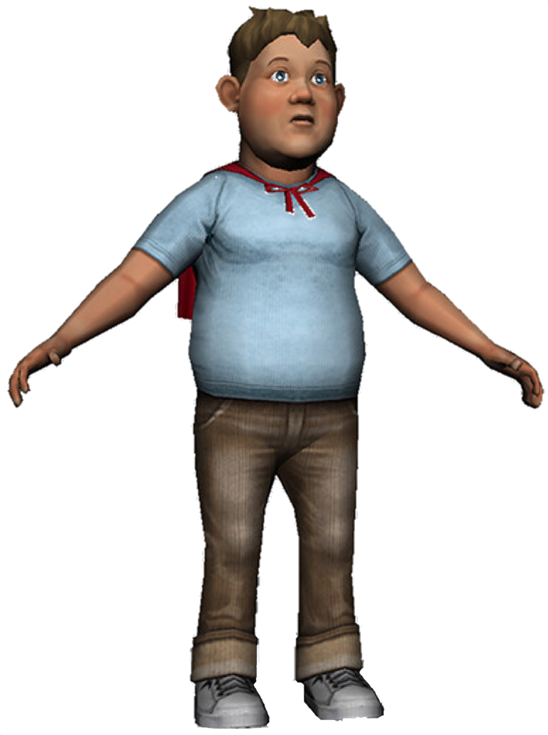 Chowder 3D Model from Monster House PS2 by jamescontrefan2001 on DeviantArt
