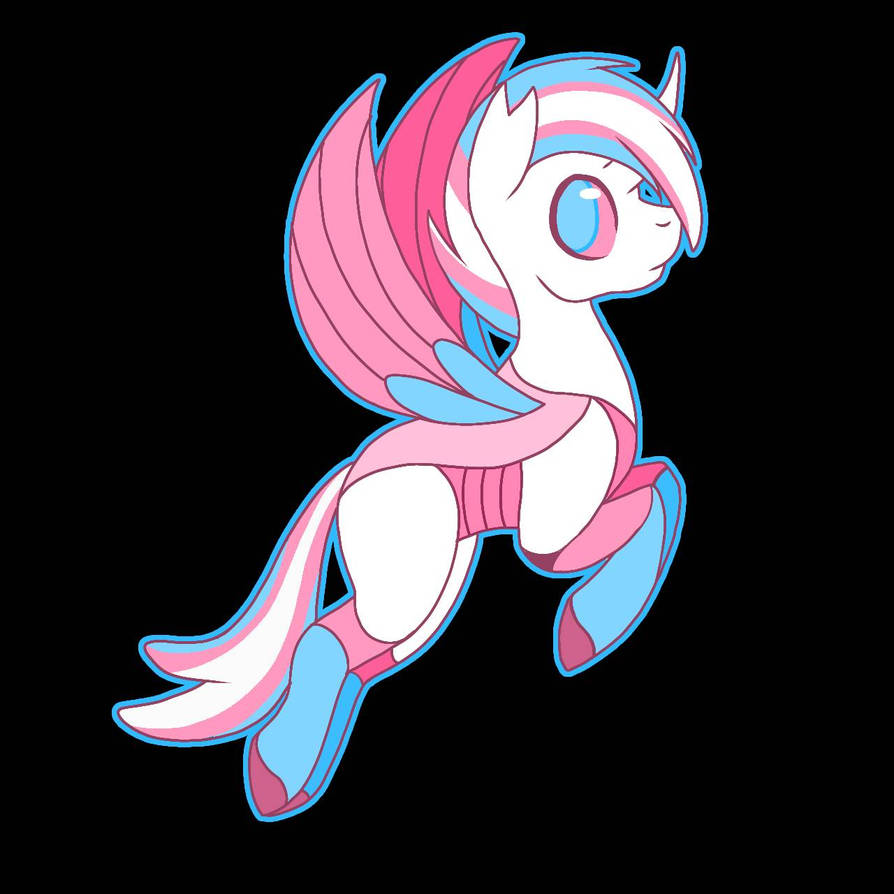Trans Bug Trans pride bug Pony by biohazarddraws on DeviantArt