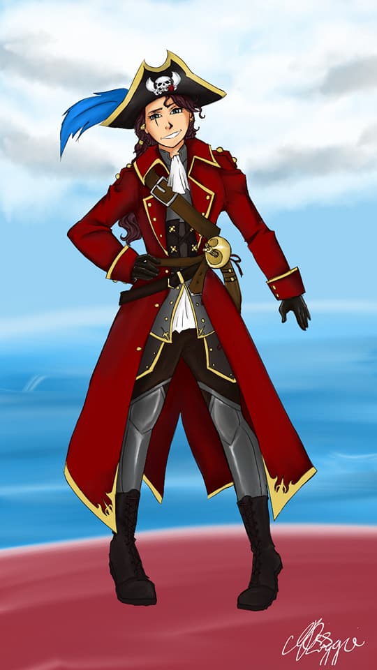 RWBY OC Commission: Captain Cordell