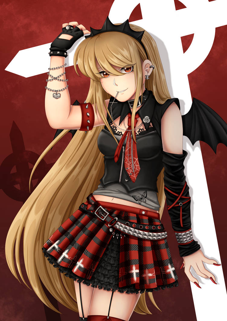 Gothic Anime Angel 2020 by MinkanArt on DeviantArt
