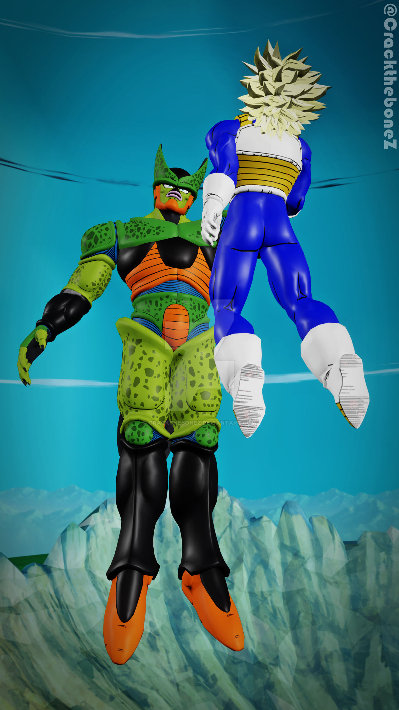 Trunks X Cell 2nd Form 1 By CracktheBoneZ On DeviantArt trunks-x-cell-2nd-form-1-by-crackthebonez-on-deviantart