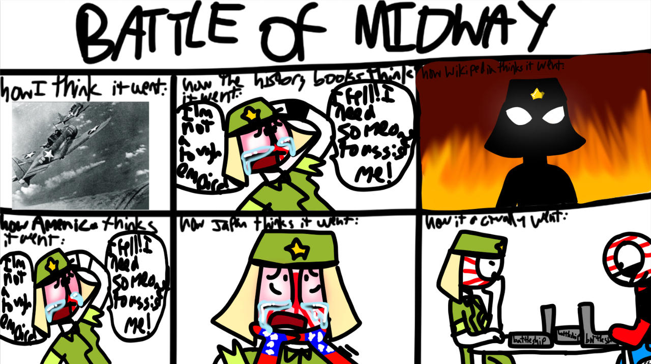 The battle of midway meme by Swasticomics on DeviantArt