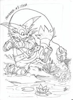 Inktober #1: Fish