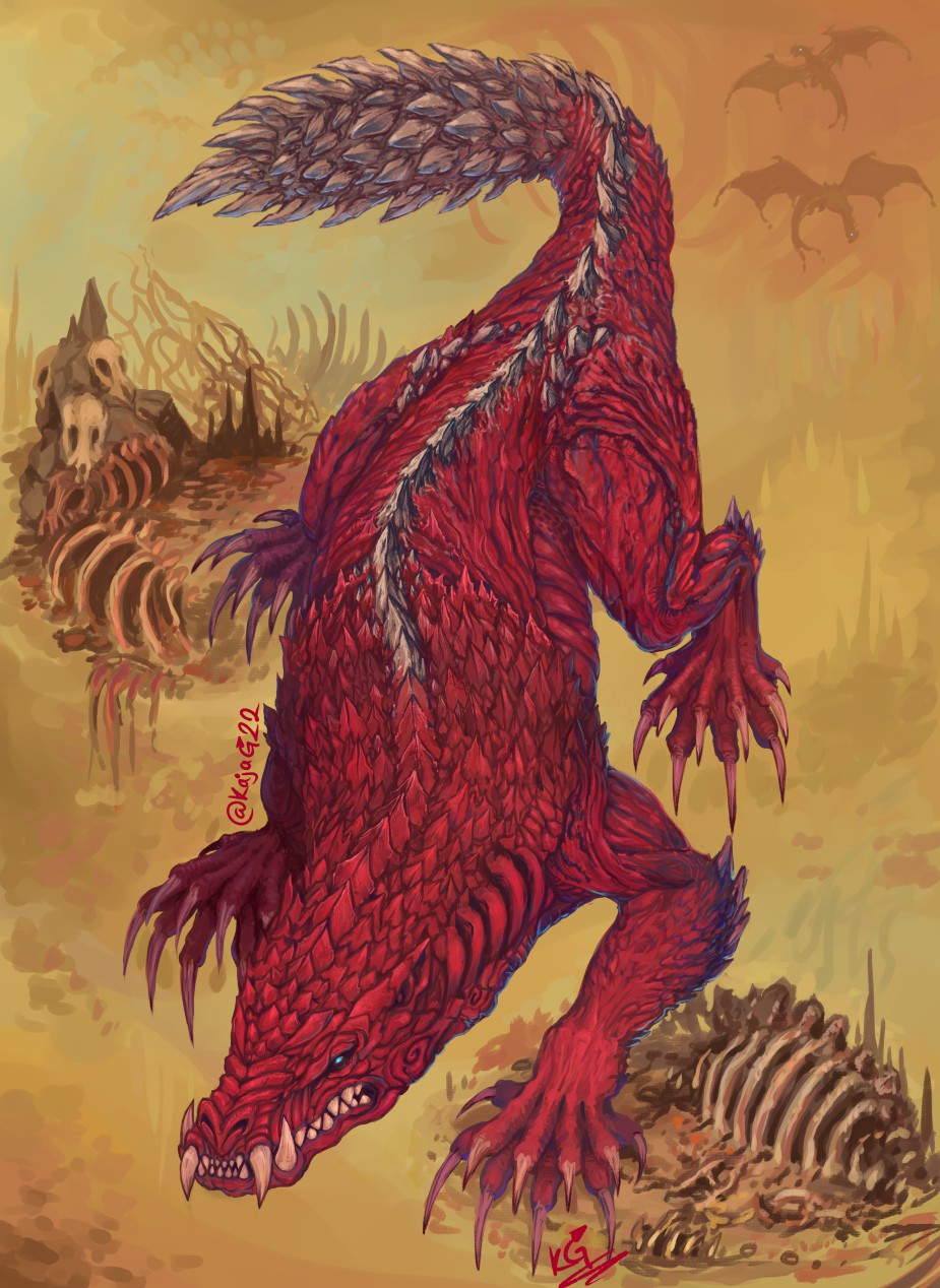 Odogaron Retsuko Odogaron (1/2) by NazoKG on DeviantArt