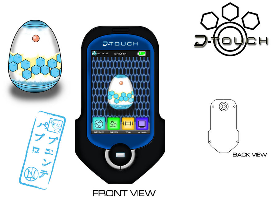 Digivice: D-Touch by netro32 on DeviantArt